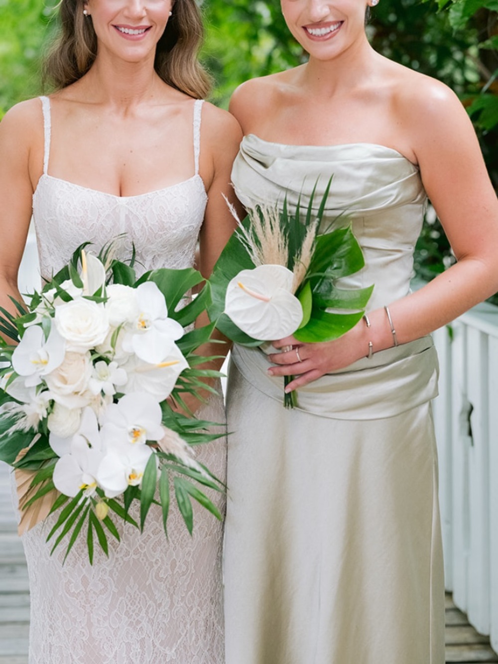 Meshki Strapless Satin Maxi Dress - Sage